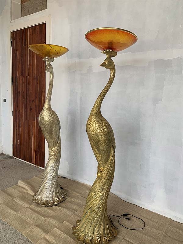 Peacock Lamps